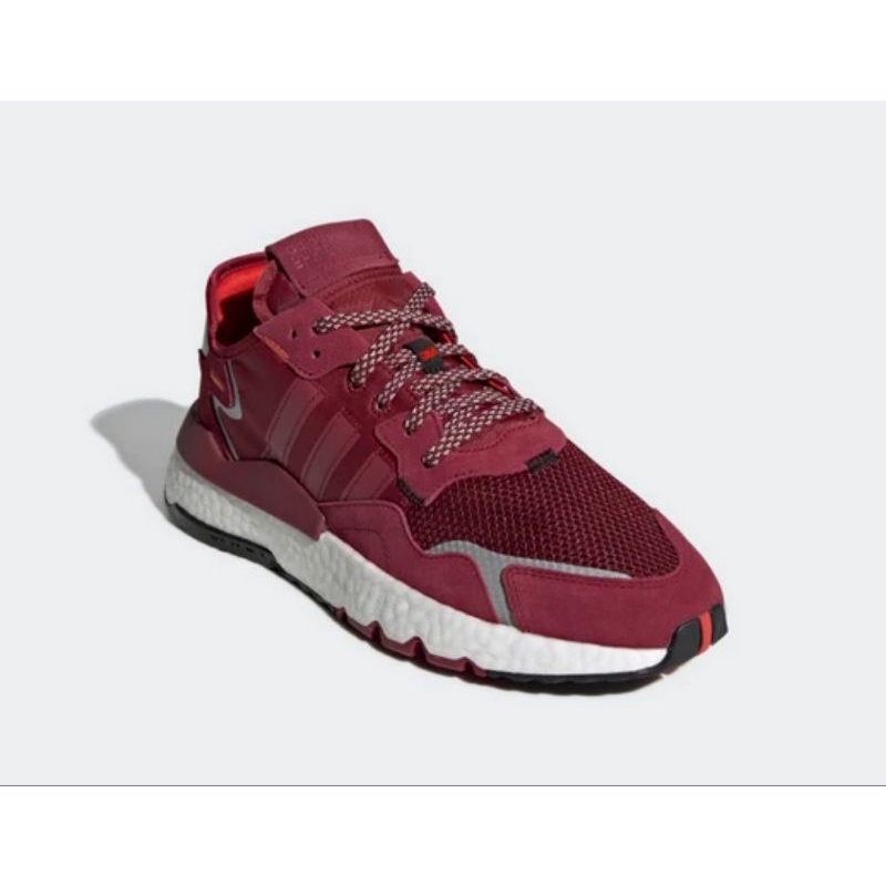 Adidas Nite Jogger 3M Burgundy Red - 43