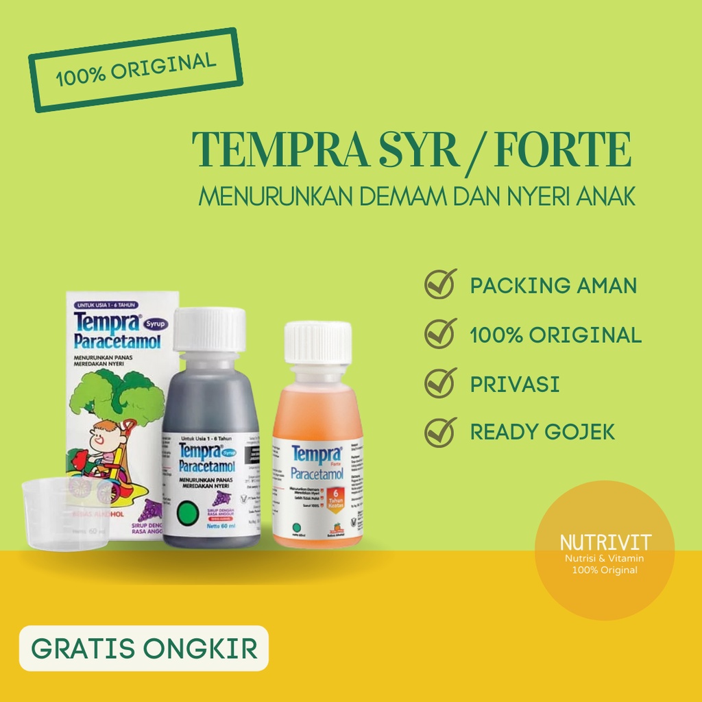 TEMPRA SYRUP / FORTE