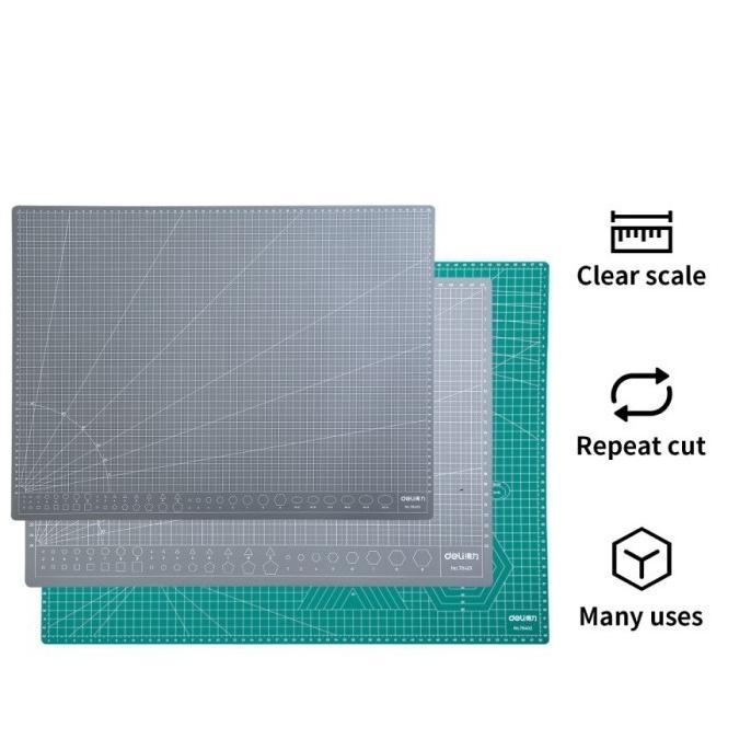 

Terlaris Deli | Alas Memotong (Cutting Mat) | 60 x 45 cm | 78402 | Hijau Termurah