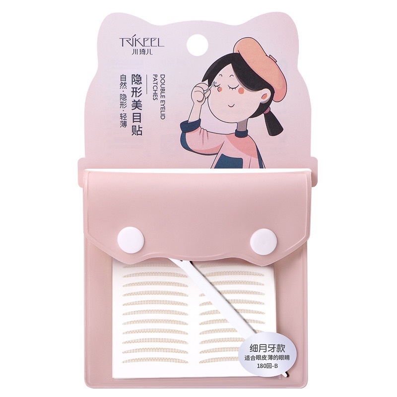 Invisible Double Eyelid Tape Self-Adhesive Transparent Eyelid Stickers Slim/Wide Waterproof Fiber Stickers For Eyelid