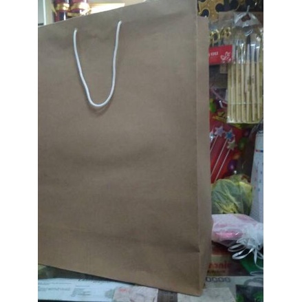 

Murah Berkualitas paper bag xl coklat /isi 12pcs
