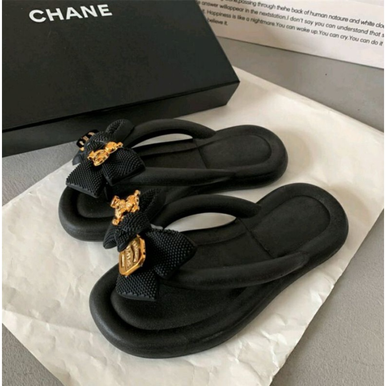 Sandal Jely Import Eva Rubber Jepit Pita Wanita E101