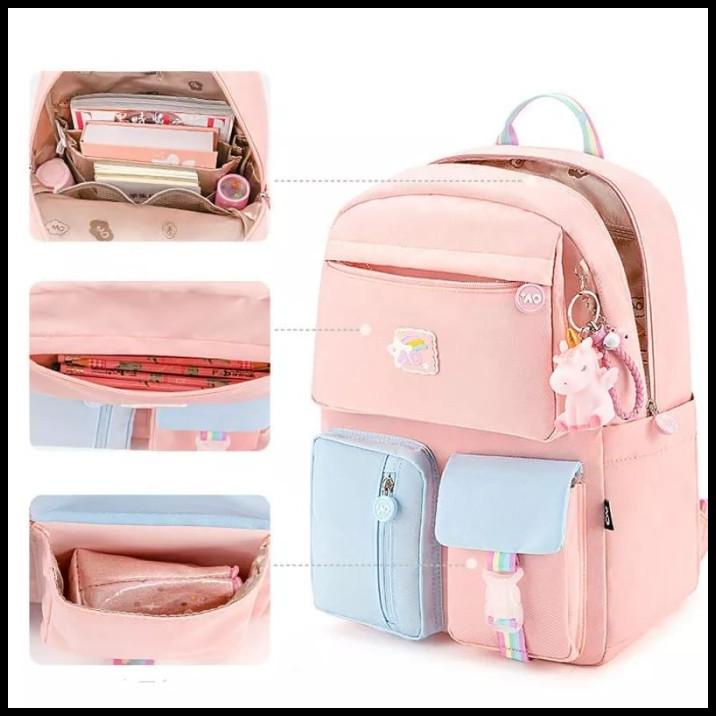 Promo Tas Sekolah Anak Perempuan Sd Smp Cantik Ransel Import Backpack Cewek