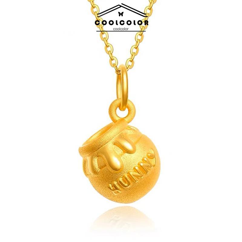 COD❤️Kalung Winnie-the-Pooh Alloy Bahan Kartun Lucu Korea Gaya Aksesori Fashion- cl