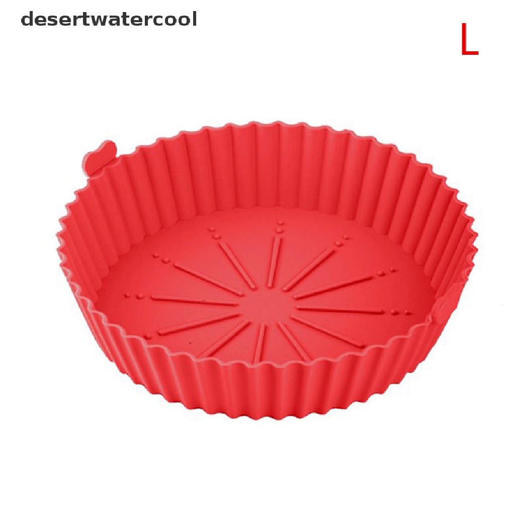 Deid 1Pc Reusable Air Fryer Silicone Pot Non Stick Air Fryer Kue Baking Tray Liners Martijn