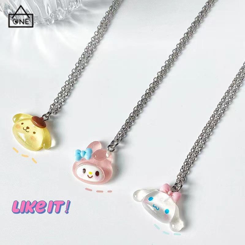 COD❤️Sanrio kartun kalung lucu aksesoris fashion Korea untuk pria dan wanita-A.one