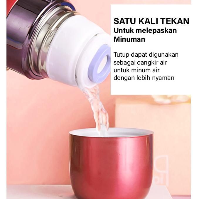 BARU SPESIAL GM Bear Termos Stainless Steel 500ml P0351 - Termos Tumblr Hot & Cold 3491 ㊨