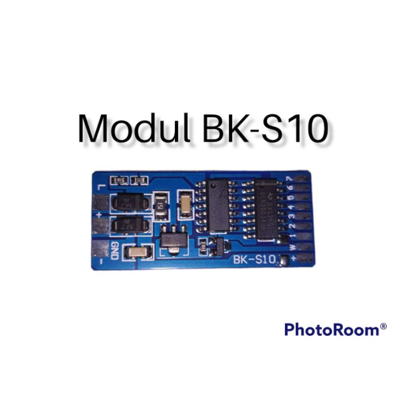 Modul running 1 arah 7 channel type BK S-10 modul running 12v &amp; 24v