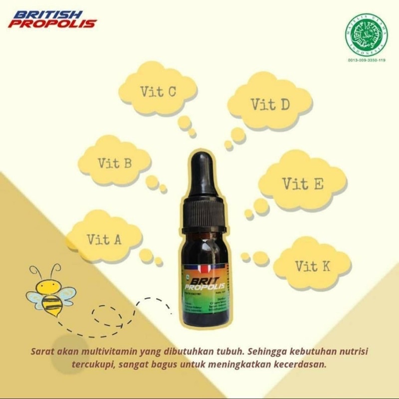 British Propolis (kids) DIJAMIN ORIGINAL 100%