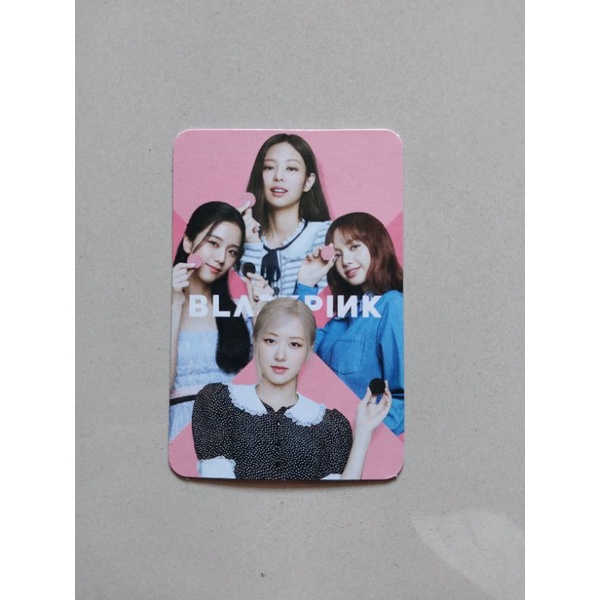 OREO X BLACKPINK PHOTOCARD OFFICIAL