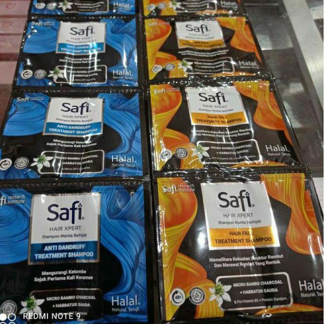 ㊔ SAFI Shampo Hair Xpert Treatment 12 Sachet ・