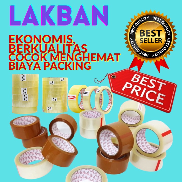 

Lakban Solatip Double Tape Murah Berkualitas Diajmin Hemat untuk Packing | Berbagai Ukuran