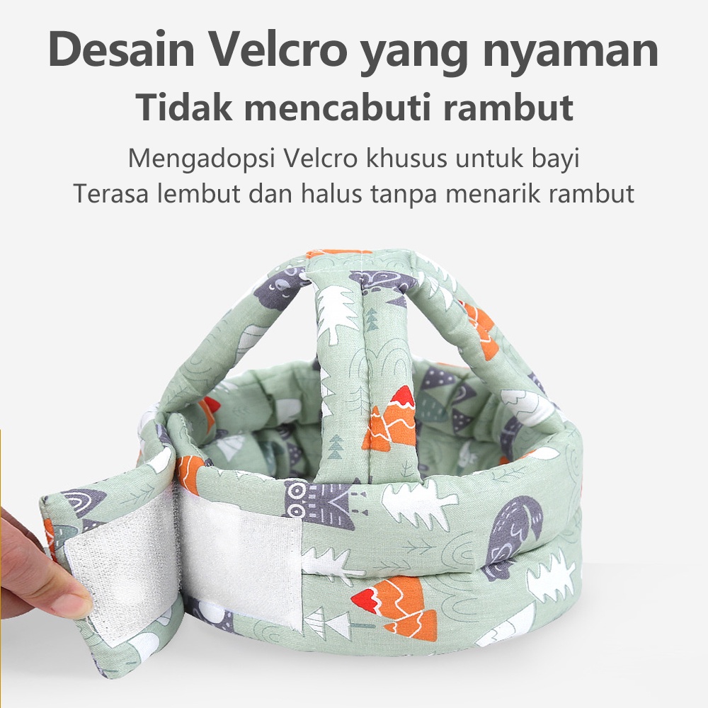 Lakhu Helm bayi pelindung kepala anti bentur/ Topi Pelindung Kepala Bayi / Baby Head Protector