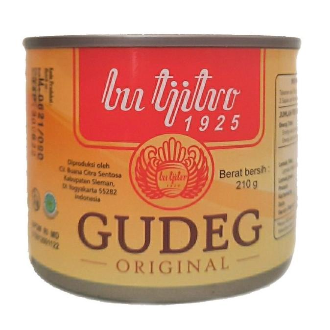 

Gudeg Kaleng Bu Tjitro Original Rendang Paket Ekonomis