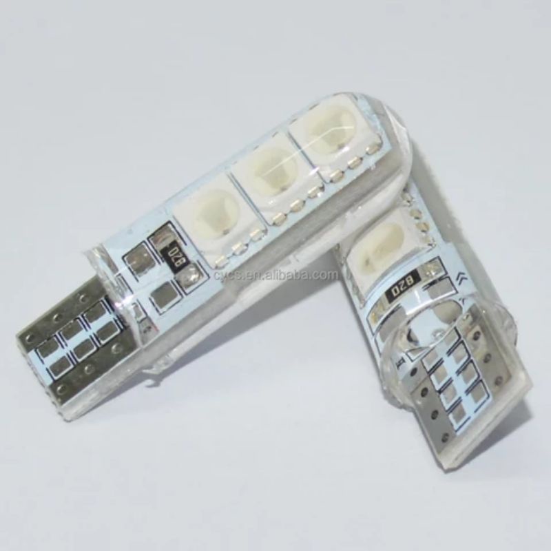 LED T10 sein senja 6led flashing RGB 12V/24V