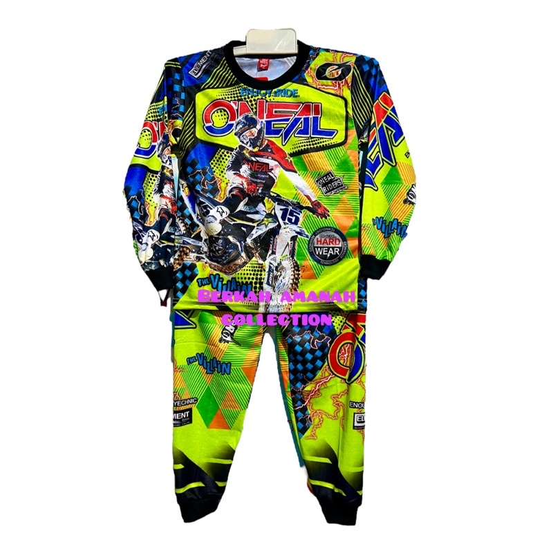 JERSEY MOTORCROSS ANAK TERBARU/STELAN BAJU BALAP ANAK TERMURAH