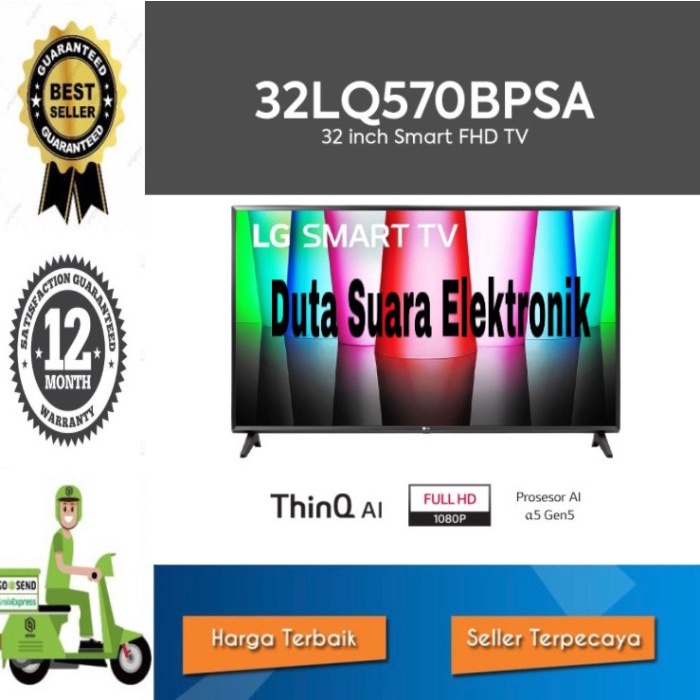 TV LED LG 32 Inch 32LM570BPTC Digital Smart TV Full HD Garansi Resmi PRODUK TERBATAS