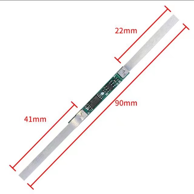 Papan Pelindung BMS Untuk Baterai 3A 3.7V 18650 Lithium 10Pcs