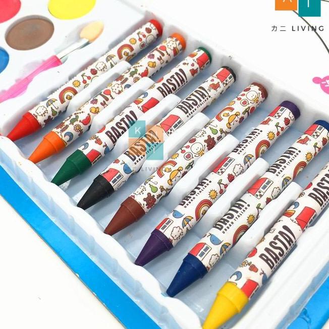 

☺_☻ BUKU GAMBAR ANAK CRAYON SET CAT AIR KUAS ACTIVITY BOOK