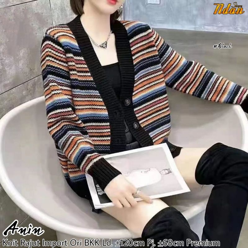 anin/ pinos cardi rajut import bkk
