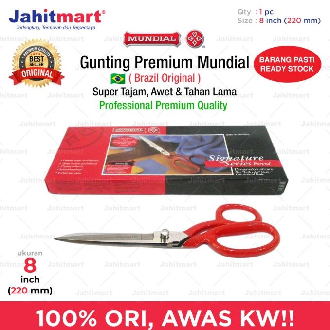 

[BISA COD] GUNTING "MUNDIAL" SR 8" RED HANDLE