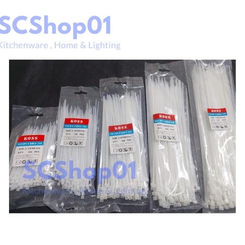 

Kabel Tis Ties / Cable Tie 10Cm / 15Cm / 20Cm / 25Cm / 30 Cm - 2.5 X 1