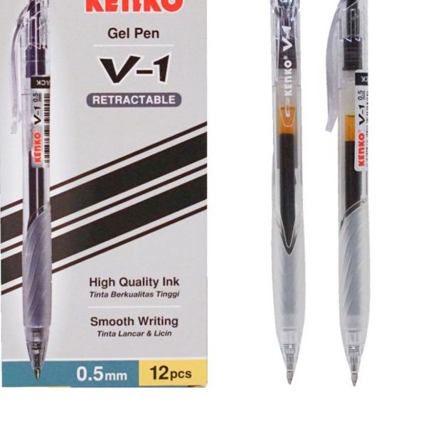 

66E✿ Pulpen GEL Kenko V-1 / GEL PEN Kenko V1 (LUSIN) Serbuuu