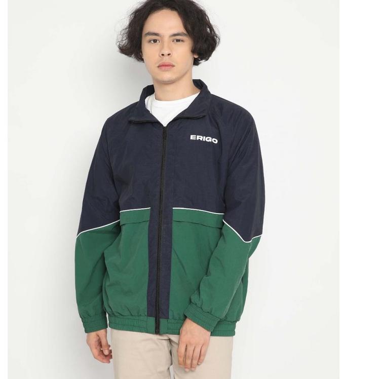 Langsung Beliii.. Erigo Windbreaker Mertie Navy