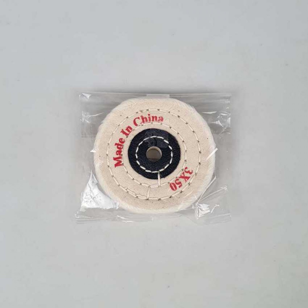 Pad Poles Buffing Pad Polishing Wheel 75 mm untuk Bor