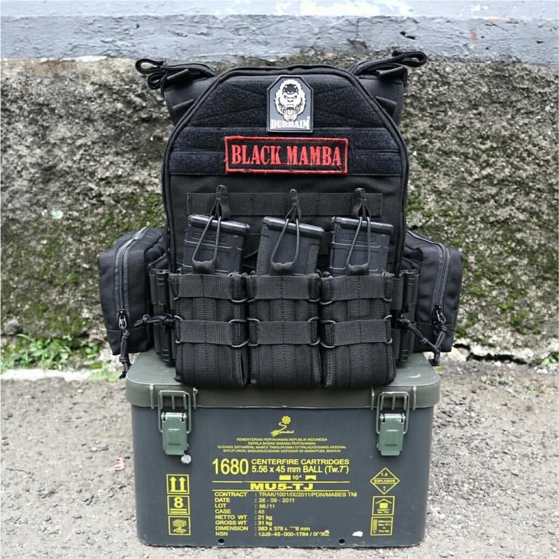 Bodyvest Durhaim Blackmamba Quick Release