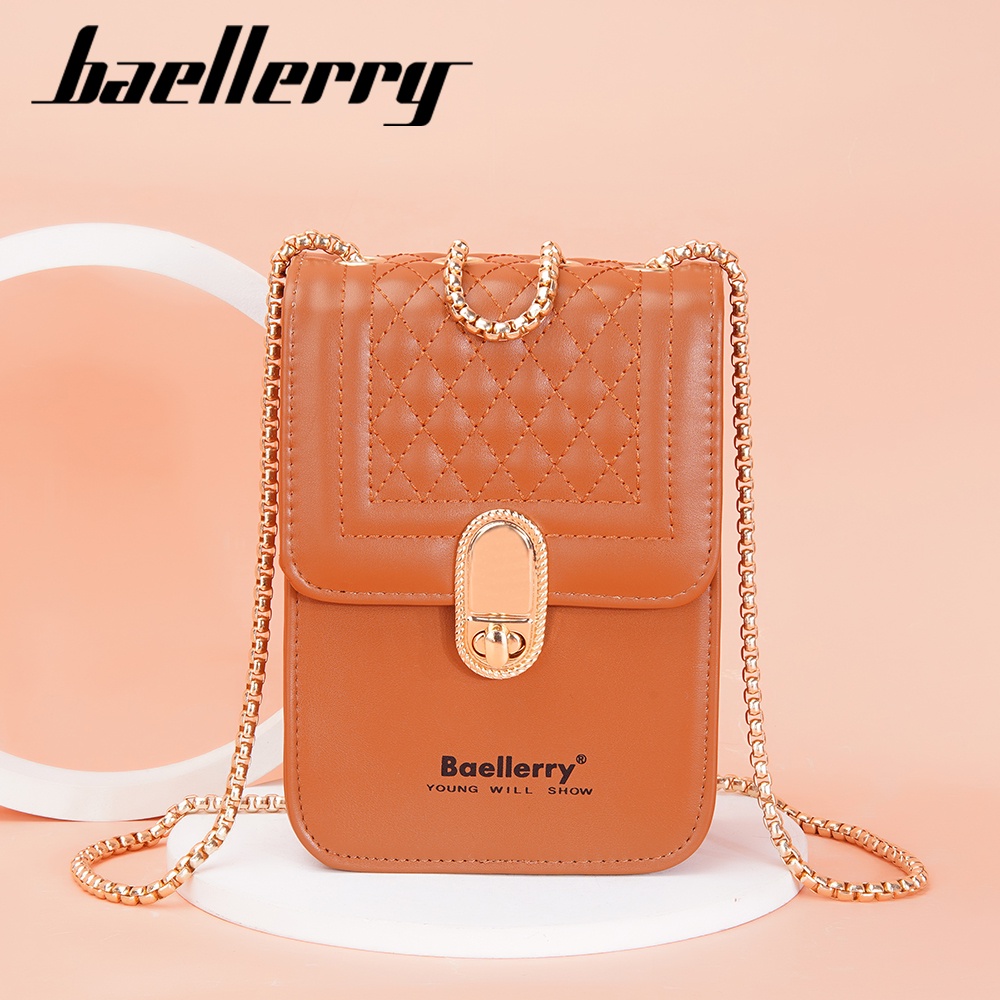 BAELLERRY N3239 Tas Selempang Wanita Bahan Kulit PU Leather Premium WATCHKITE WKOS