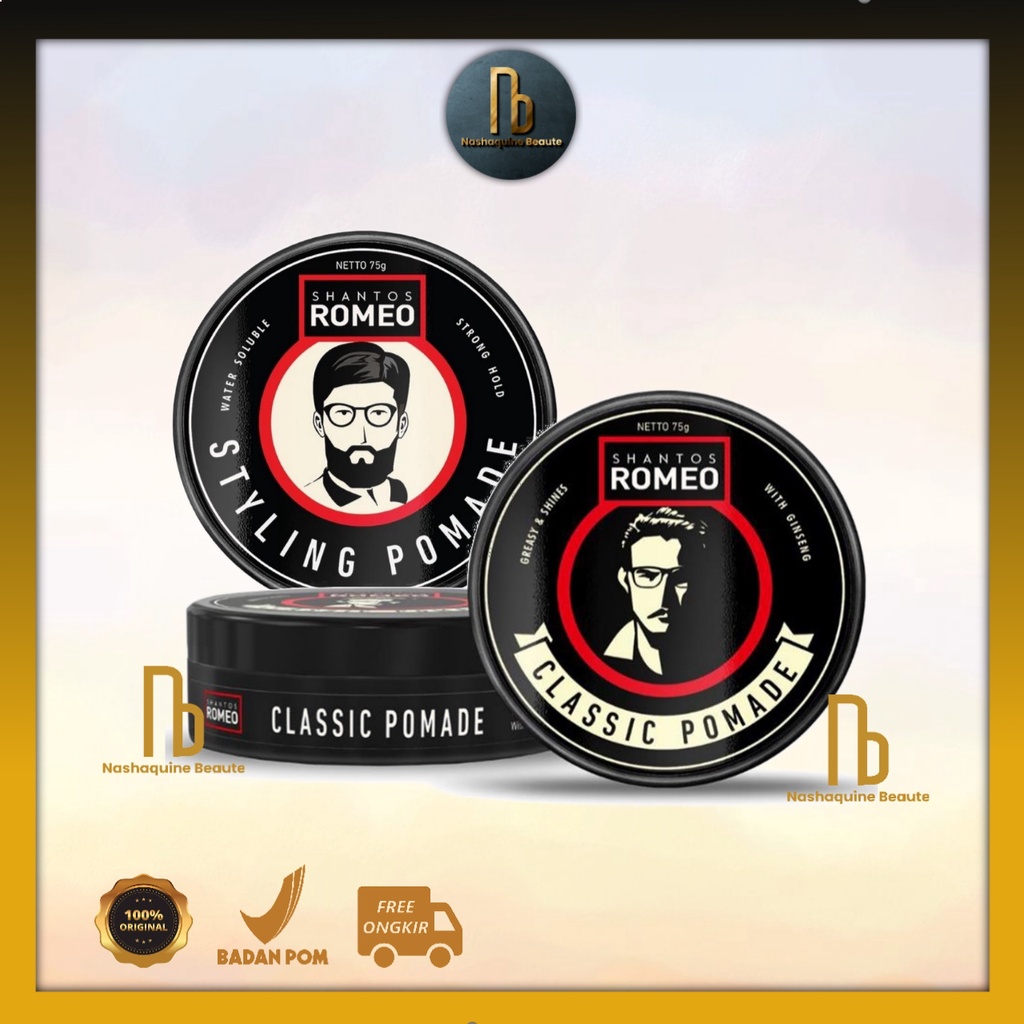 SHANTOS ROMEO Hair Styling Pomade - Hair Classic Pomade