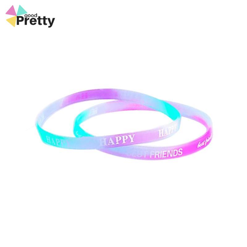 Bracelet Silicon Luminous Luminous Couple Wristband Untuk Wanita/Pria - PD