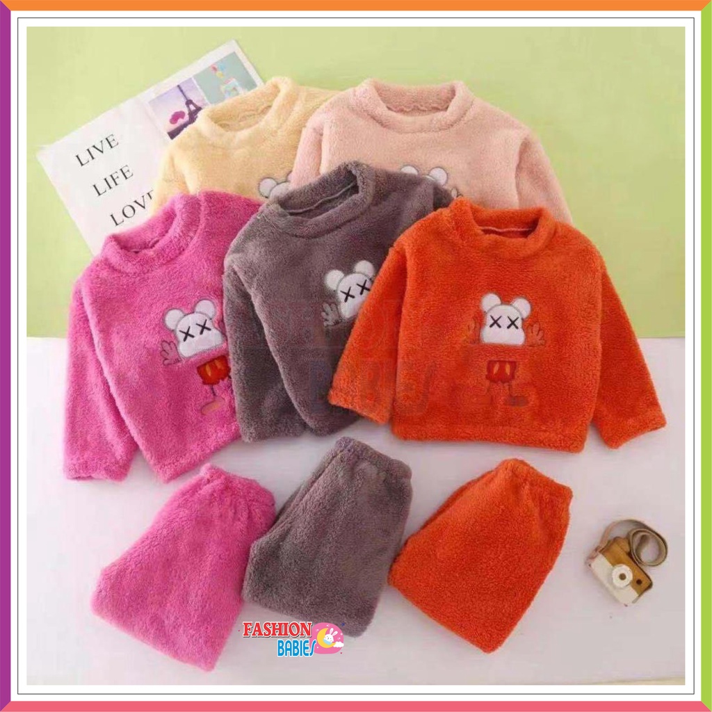 ❤ Fashionbabies ❤ PIYAMA IMPORT ANAK / BAJU TIDUR IMPORT ANAK PREMIUM / BAJU TIDUR BULU PREMIUM