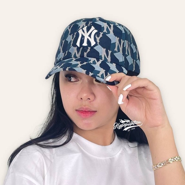 MLB NY Blue Camo Baseball Cap ORIGINAL
