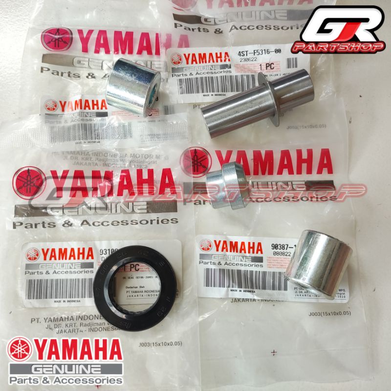 BOS RODA BELAKANG FULL SET F1ZR ORI YGP FIZR FIZ F1Z R ORIGINAL YAMAHA COLAR COLLAR BOSH TROMOL SEAL NAP GIR