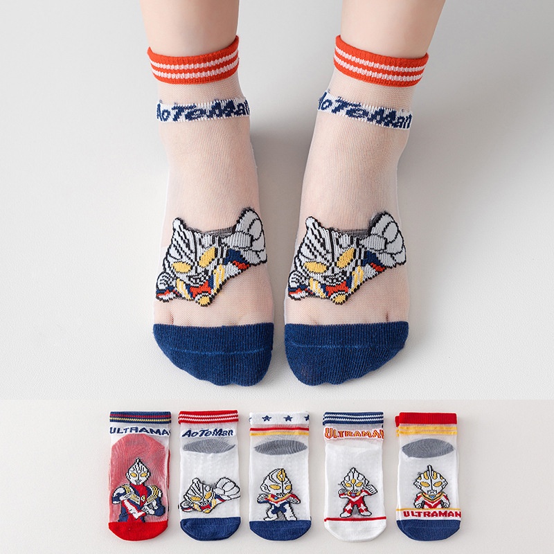 DODORY KS26 Kaos Kaki ULTRAMAN Anak Laki Laki