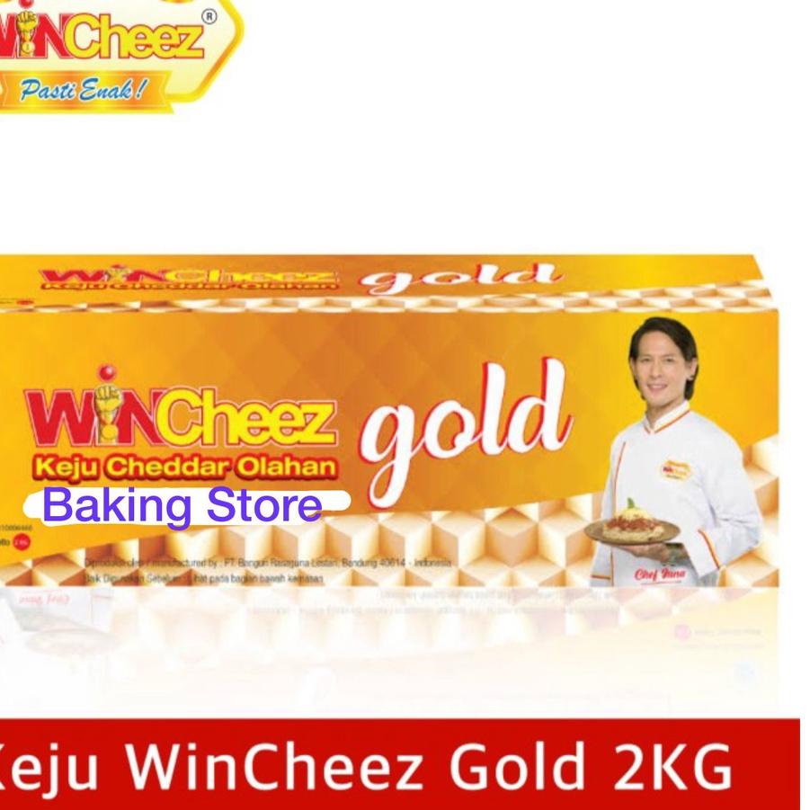 

LANGSUNG BELI Keju Cheddar Cheese Wincheez Gold - Wincheez 2kg;