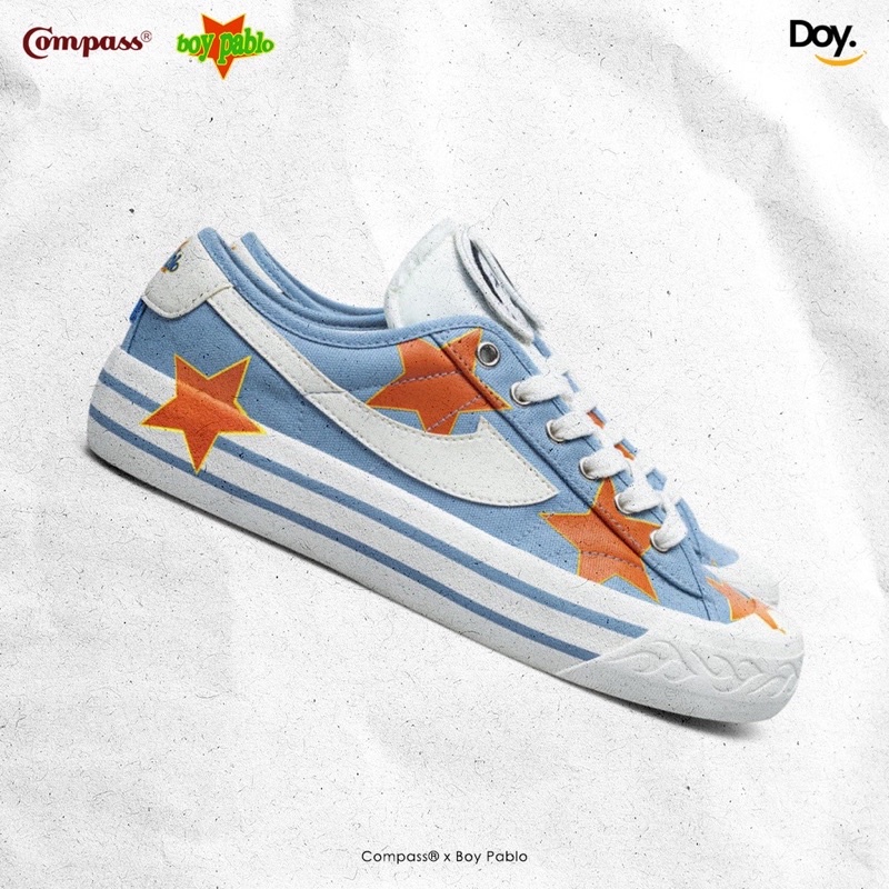 Jual Sepatu Compass x Boy Pablo Baby Blue [ORIGINAL] Shopee Indonesia