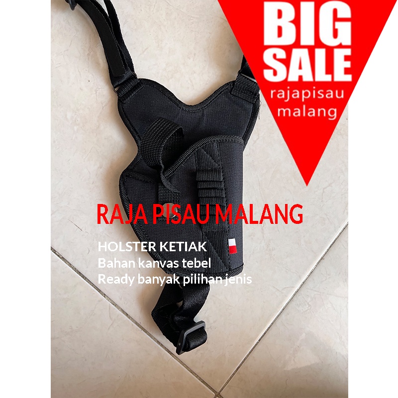 Holster ketiak i spy detective new kanvas all size BAHAN KANVAS