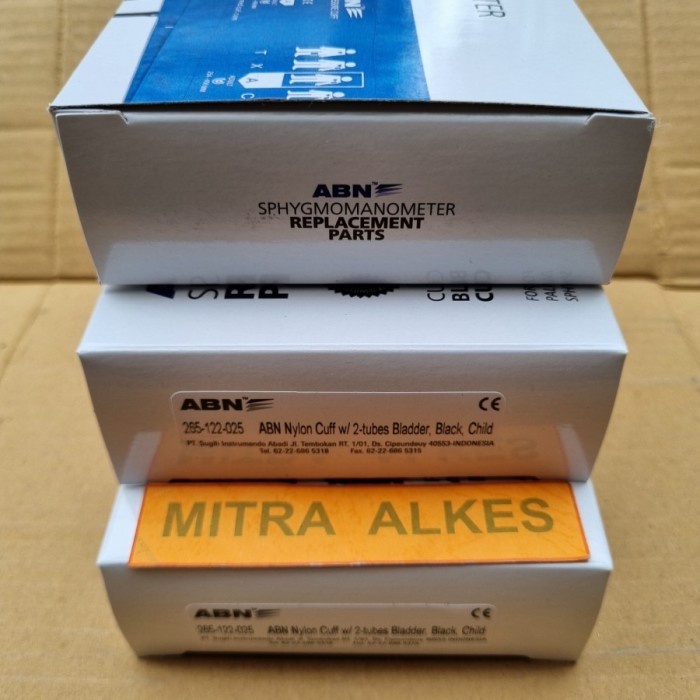 Mancet Tensimeter ABN - Dewasa - Anak - Bayi. Manset Tensi Meter ABN - Adult - Child - Infant 2 Selang.