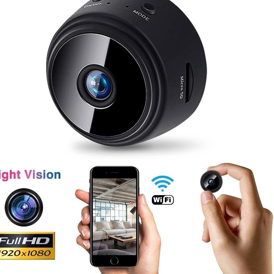 Harga Diskon Kamera Pengintai Mini Wifi kamera pengintai A9- Camera Spy Mini Wifi KMW