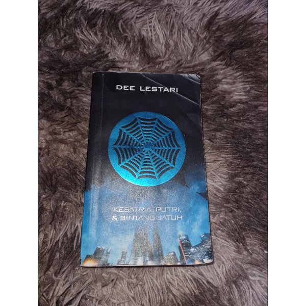 Preloved Novel Supernova Kesatria, Putri, & Bintang Jatuh