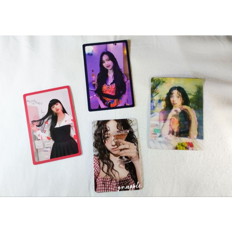 Mina gelas bundle, taste of love, twice, pc, photocard, lenti