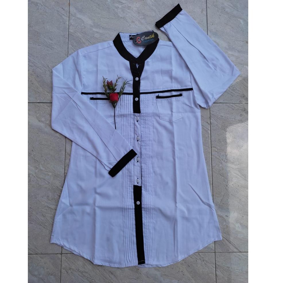 atasan santri putri// atasan santriwati//baju santri putri//baju santriwati lengan panjang ▪ SLK.10D