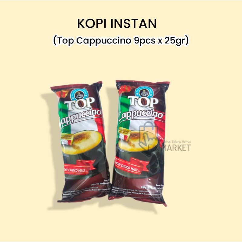 

TOP CAPPUCCINO CRUNCHY CHOCO MALT 225 gr isi 6+3 pcs