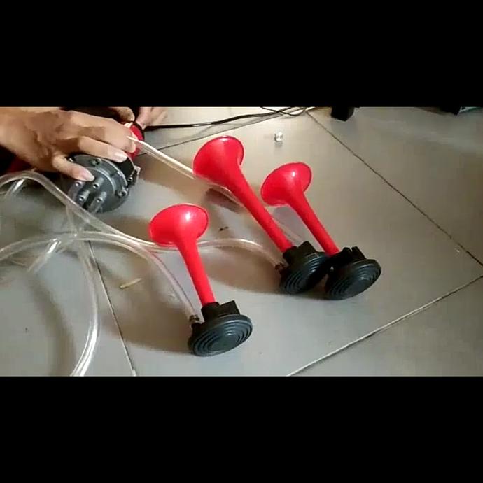Klakson Terompet Trompet Telolet Dinamo 3 Corong 12v