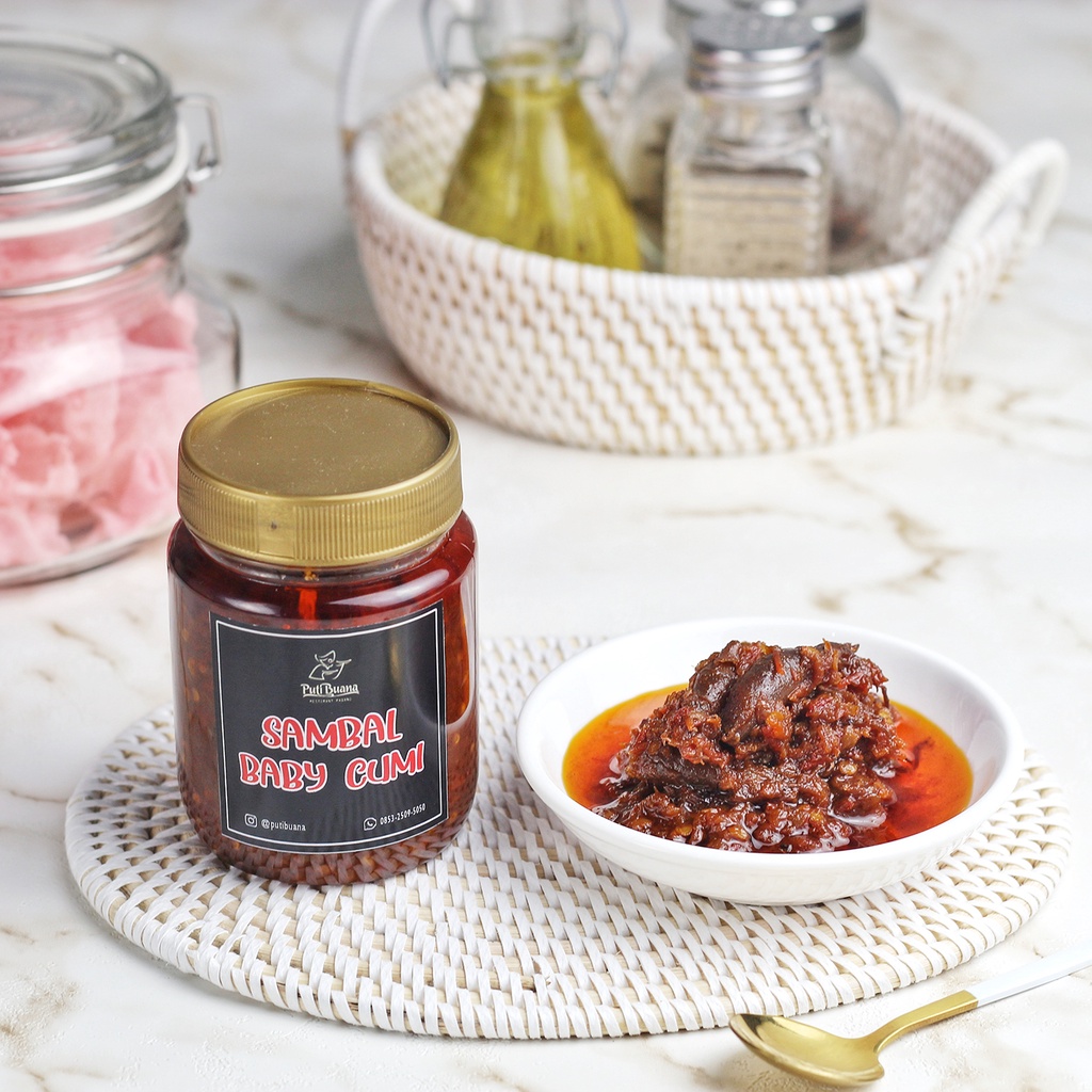 

Sambal Baby Cumi Gurih Sedap (Kemasan Praktis)