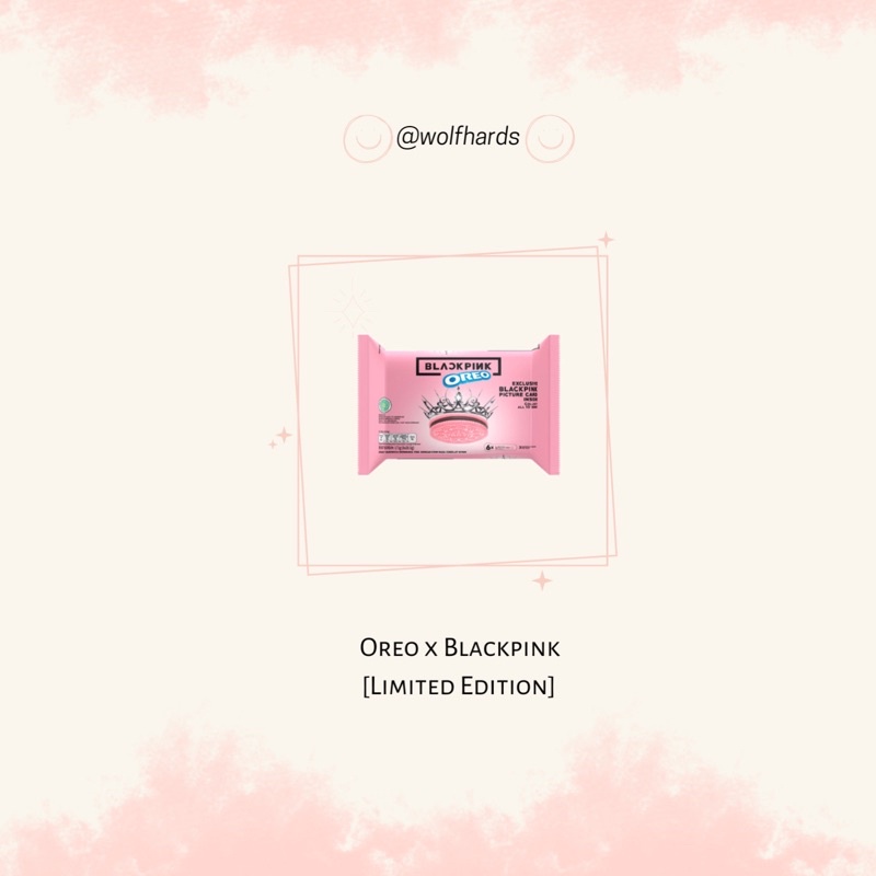 

[READY] Oreo x Blackpink (Limited Edition) [Baca Deskripsi]