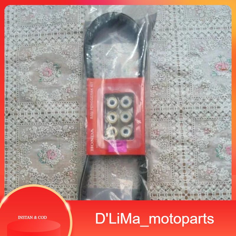 Vanbelt set roller v-belt Beat pop k44 v belt assy k44
